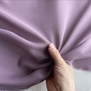 Regolare bel colore prezzo competitivo di alta qualità vendita calda prodotti pronti morbido sensazione di seta <span class=keywords><strong>Georgette</strong></span> tessuto per le donne abito personalizzato - Product Image 2