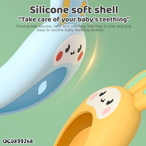 Conejo <span class=keywords><strong>de</strong></span> dibujos animados funda <span class=keywords><strong>de</strong></span> silicona musical bebé niños <span class=keywords><strong>juguete</strong></span> eléctrico móvil Teléfono Móvil Inteligente - Product Image 5