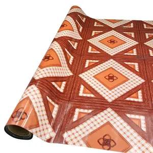 Etnische Borduurwerk Patroon Ontwerp Floor Bescherming Roll Plastic Vloeren Vinyl Pvc Linoleum Die Tapijt Sheet Mat Laminaat