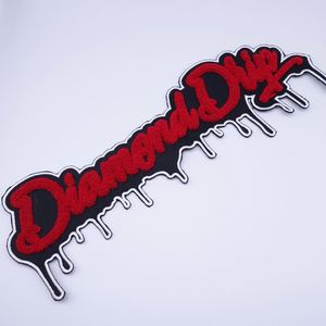 Parches Grandes para Ropa Personalizados al por Mayor, Parches de Chenilla con Letras del Alfabeto para Coser en Sudaderas de Diseñador - Product Image 3