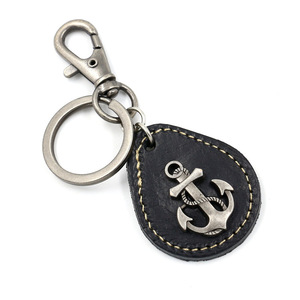 Porte-clés en cuir avec clip robuste <span class=keywords><strong>Ancre</strong></span> <span class=keywords><strong>de</strong></span> <span class=keywords><strong>bateau</strong></span> Porte-clés en cuir Design classique Porte-clés <span class=keywords><strong>de</strong></span> voiture pour hommes Porte-clés <span class=keywords><strong>d</strong></span>'ancrage - Product Image 4