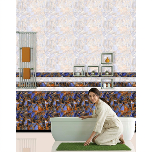 กระเบื้องบุผนังเซรามิกดิจิตอล 300x450 มม. เคลือบเงา พิมพ์ลาย 3 มิติ สำหรับห้องน้ำ ห้องครัว และผนังภายใน - Product Image 4