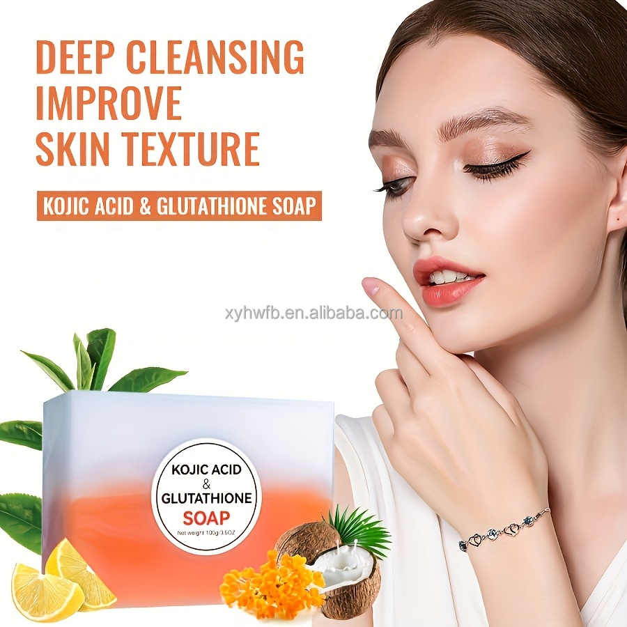 kojic and glutathione soap 2025 Kojic Glutathione Soap Deep Cleaning Brighten Skin Handmade Face &  Body Soap Skin Lightening Soap Moisturizing| Alibaba.com