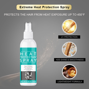 <span class=keywords><strong>Spray</strong></span> <span class=keywords><strong>protecteur</strong></span> de chaleur à l'huile d'argan personnalisé de marque privée pour la protection thermique des <span class=keywords><strong>cheveux</strong></span> <span class=keywords><strong>Spray</strong></span> protège jusqu'à 450 F des fers plats - Product Image 4