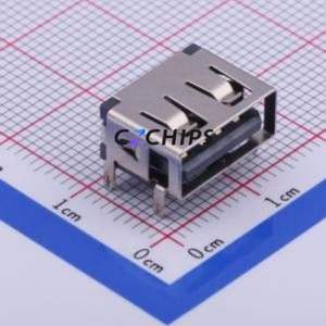 911-321B2028S10100 USB Connector SMD Connector ( Connector Type: Type-A )( Protocol Standard: USB 2.0 )( Gender: Female ) - Product Image 1