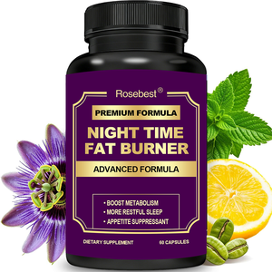 Private Label Extra Sterke Natuurlijke Kruiden Nachtsupplement Vetverbrander Slank <span class=keywords><strong>Capsules</strong></span> Supplement voor Gewichtsverlies met Ashwagandha Wortel - Product Image 1