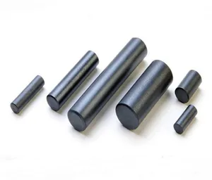 magnetic cylinder ferrite / China factory price ferrite impeder rods