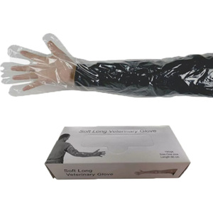Guantes Veterinarios Cater Inseminar <span class=keywords><strong>Vacas</strong></span> Ai, 100 Unidades, Guantes de Palpación Rectal - Product Image 4