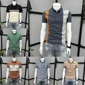 High Quality Designer Men's Plus Size Shirts Business Polo Shirts Custom Embroidery Men's Simple Polo T-shirts Wholesale