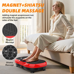 Plaque vibrante RS haute efficacité en ABS <span class=keywords><strong>pour</strong></span> la combustion des graisses et l'exercice corporel complet avec massage <span class=keywords><strong>pour</strong></span> usage domestique - Product Image 4