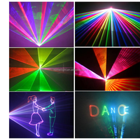 Laser d'animation professionnel RVB pleine couleur 5W/10W - Projecteur de faisceau pour effets de scène DJ, mariages, clubs et fêtes