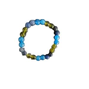 Bracelet en perles de pierre naturelle pour hommes et femmes, cristal de guérison, yoga, méditation, unisexe, fait main, vente en gros - Product Image 1