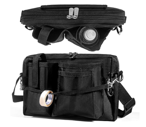 Riñonera para Enfermeras - Diseño de <span class=keywords><strong>Doble</strong></span> Costura, 7 Bolsillos, Riñonera para Enfermeras, Convertible en Bolso de Cintura/Hombro - Product Image 1