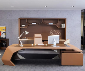 Gran oferta, muebles de oficina personalizados, gerente de gama alta, Ceo Modern Boss, muebles de oficina de lujo, 2600*2350*750mm - Product Image 2
