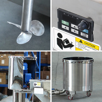 Machine d'homogénéisation de mélangeur à grande vitesse de levage électrique de Bunkin pour le mélange de poudre avec le réservoir 0.5-50L à vendre