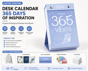 Calendario da tavolo con stampa a strappo giornaliero personalizzato per 365 giorno 2026 calendario da tavolo - Product Image 1