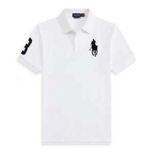 <span class=keywords><strong>Polo</strong></span> da <span class=keywords><strong>Uomo</strong></span> in Cotone Elasticizzato con Logo Personalizzato, Ricamo di Alta Qualità, Colletto LP con Doppio Bottone - Product Image 3
