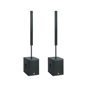 column speakers active line array+column line array+16*2'' active column speaker system