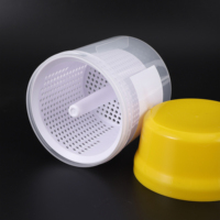 Bouteille de test de la varroa en plastique, outil d'apiculture pour la détection des acariens de la varroa, outils d'apiculture