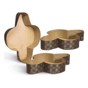 Set di stampi colomba <span class=keywords><strong>pasquale</strong></span> 3 pz carta forno (27,5x19,6x5cm) 500 gr 157811 di cottura facile - Product Image 1