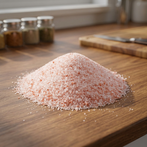 Sal Fina Rosa Oscura del Himalaya, Sal Comestible Natural en Gránulos Refinados, Logotipo Personalizado, Empaque a Granel y en Bolsas, Sal Rosa Claro - Product Image 1