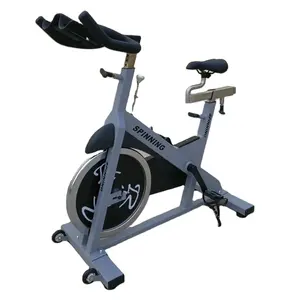 Pabrik grosir spin sepeda latihan dalam ruangan sepeda berputar magnetik dalam ruangan berputar sepeda untuk GYM