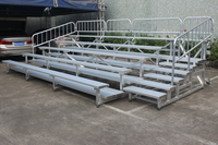 Tribune en métal personnalisée, gradins mobiles, sièges en aluminium pour stade, salle de sport, arène, événement scolaire