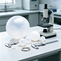 Boule flottante creuse en plastique, boule creuse en plastique pour petit réservoir chimique de laboratoire