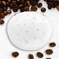 Silikonformen in Form von realistischen Kaffeebohnen, Duftkerzen, DIY-Basteldekoration, Formen, Kuchendekoration, Formen, Fondantformen