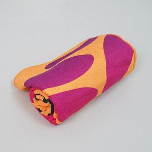 Serviette de plage en microfibre 70x140cm, imprimé abstrait, séchage rapide, portable, pour la natation, le fitness et la plage - Product Image 1