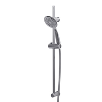 Fournisseurs de Supermarché Support de Rail de Douche en Acier Inoxydable Kit de Rail de Douche Réglable Barre Coulissante en Acier Inoxydable