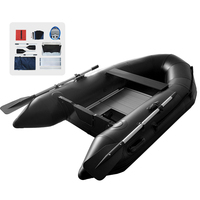 Bote Inflable de PVC para pesca de carpa, Bote Inflable de goma para remo, Rafting, barcos, juego de agua, surf, Bote hinchable Con Motor