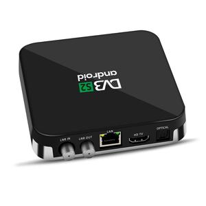 Ota actualización de Firmware 1Gb 8Gb Aire Libre Ultra HD <span class=keywords><strong>4K</strong></span> Android Dvb S2 receptor de satélite híbrido Ott caja de Tv - Product Image 2