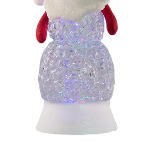 Linternas giratorias de globo de nieve, con brillo, de poliresina, para Navidad, globos de nieve únicos, gran oferta