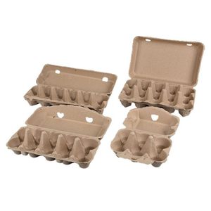 Empaque Ecológico Biodegradable para Huevos, Bandeja de Pulpa Moldeada, Soporte para Huevos de Papel Grueso, Transporte y Almacenamiento de Huevos para Granjas Avícolas, Venta al por Mayor - Product Image 1