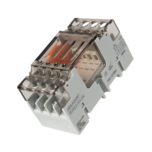 ABILKEEN relais <span class=keywords><strong>à</strong></span> usage général 4 pôles 24VDC 6A module de relais LED bouton de test relais et <span class=keywords><strong>base</strong></span> - Product Image 2