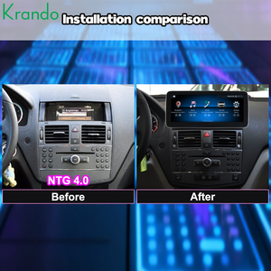 Unité principale Android 10,25'' pour Mercedes Benz C W204 C180 <span class=keywords><strong>C200</strong></span> C220 2008-2010, autoradio multimédia de navigation GPS, CarPlay sans fil - Product Image 2