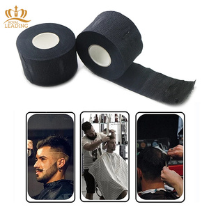 Suministros de Barbería de Alta Calidad, Tiras Desechables para el Cuello, Rollo de Papel Negro para Peluquería y Salón de Belleza - Product Image 4