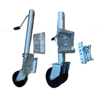 Cric de remorque à double roue pivotante de 1500 lb