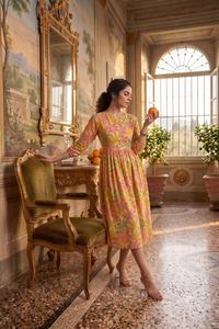 Robe d'été florale décontractée pour femme, style bohème imprimé, idéale pour les vacances et les événements, tenue tendance pour femme - Product Image 2