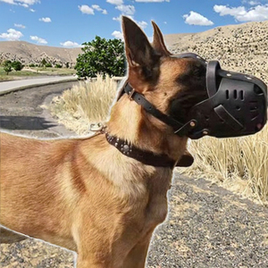 Bozal <span class=keywords><strong>de</strong></span> Cuero Premium Kangdarpet para Perros <span class=keywords><strong>de</strong></span> Razas Grandes |   Máscara Ajustable Anti-Mordeduras y Anti-Ladridos |   Equipo <span class=keywords><strong>de</strong></span> Entrenamiento <span class=keywords><strong>de</strong></span> Agilidad - Product Image 3