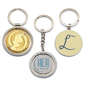 Manufacturers Wholesale Metal Souvenir <strong>Custom</strong> Rotate <strong>Keychain</strong> Make Your Own logo Metal <strong>KeyChain</strong> - Product Image 4