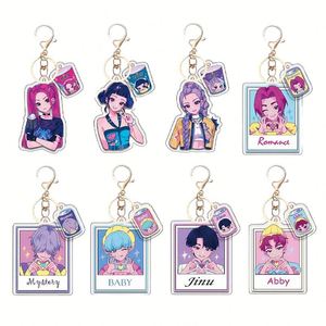 Llavero de Acrílico Personalizado con Diseño de Dibujos Animados y Anime en 2D, Colgante de Acrílico Termoadhesivo - Product Image 1