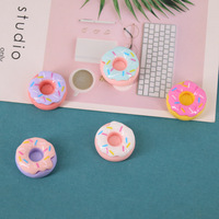 Cabujones de resina de imitación de frutas, galletas y donas para decoración de teléfonos, manualidades DIY y miniaturas para casas de muñecas