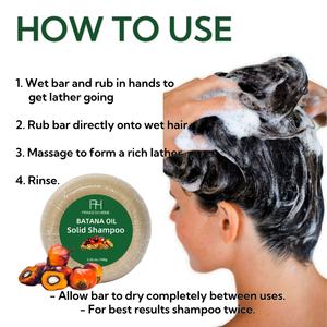 Venta al por mayor OEM DR TRUTH & DR SEBI aprobado Batana pelo crecimiento champú y acondicionador Bar Set 100g - Product Image 5