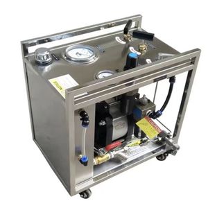 Genuine Original Product LU-LDD-100 Pneumatic <b>Fluid</b> Pressurized Control Cabinet 0-50000psi Hydraulic Pressure Test System Free S - Product Image 4