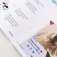 Impression de magazines personnalisés haut de gamme pour la publication de catalogues de mode, papier brillant, impression offset CMYK, piqûre à cheval, respectueux de l'environnement