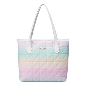 2026春季新款女式手提包单带大容量时尚涤纶衬里肩包 - Product Image 1