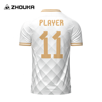 Maillots de Football de Sublimation pour Adultes en Gros, Ensembles de Maillots de Foot Vierges Personnalisables, Uniformes de Football d'Équipe pour Hommes