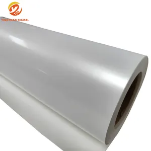 Premium 255 Gsm 24 Inch X 30.5m Warm Glossy Giclee Inkjet Metallic Photo Paper Roll For Canon Epson HP
